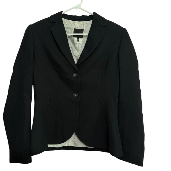 Cerruti 1881 Jackets & Blazers - Cerruti 1881 Lined Black Two Button Women’s Blazer Jacket Size 8